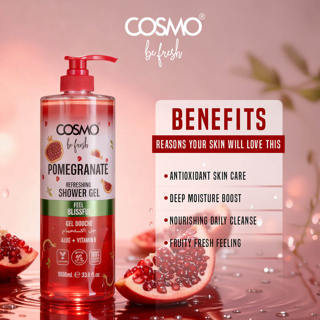 Be Fresh Pomegranate Shower Gel 1000ML product image 3