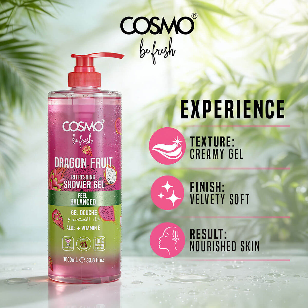 Be Fresh Dragon Fruit Shower Gel 1000ML product image 3