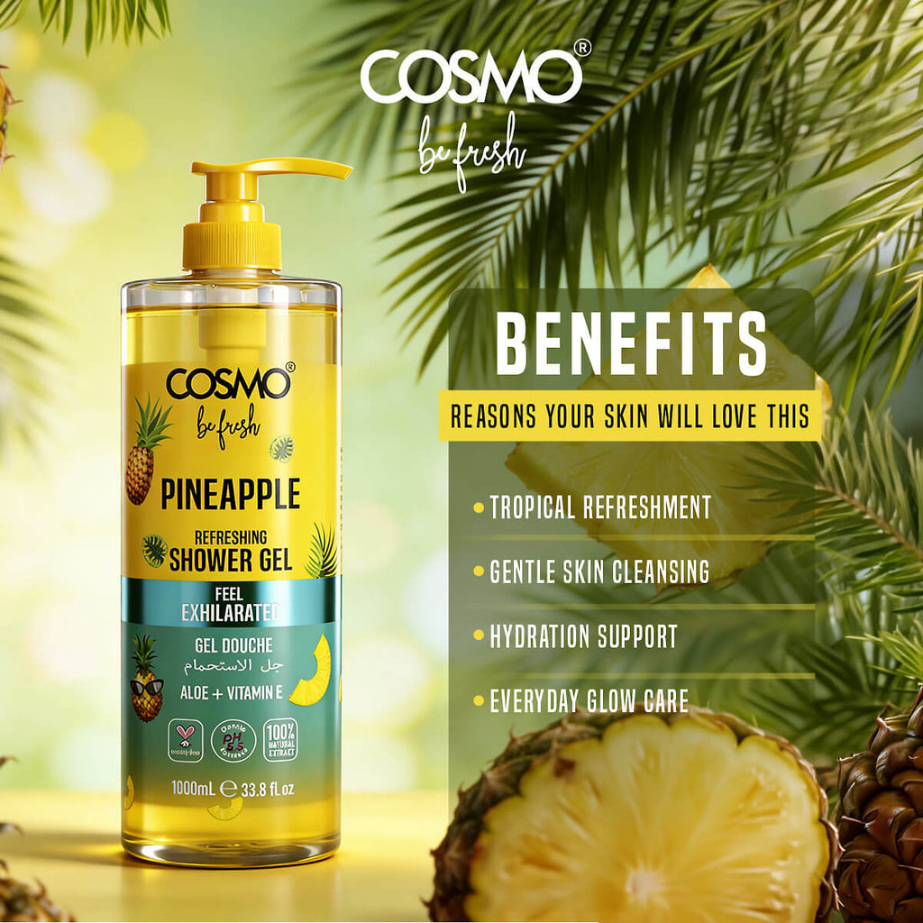 Be Fresh Pineapple Shower Gel 1000ML product image 4