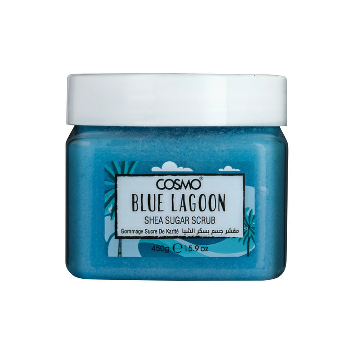 Body Shea Sugar Scrub Blue Lagoon 450G - GVS Cosmo UK