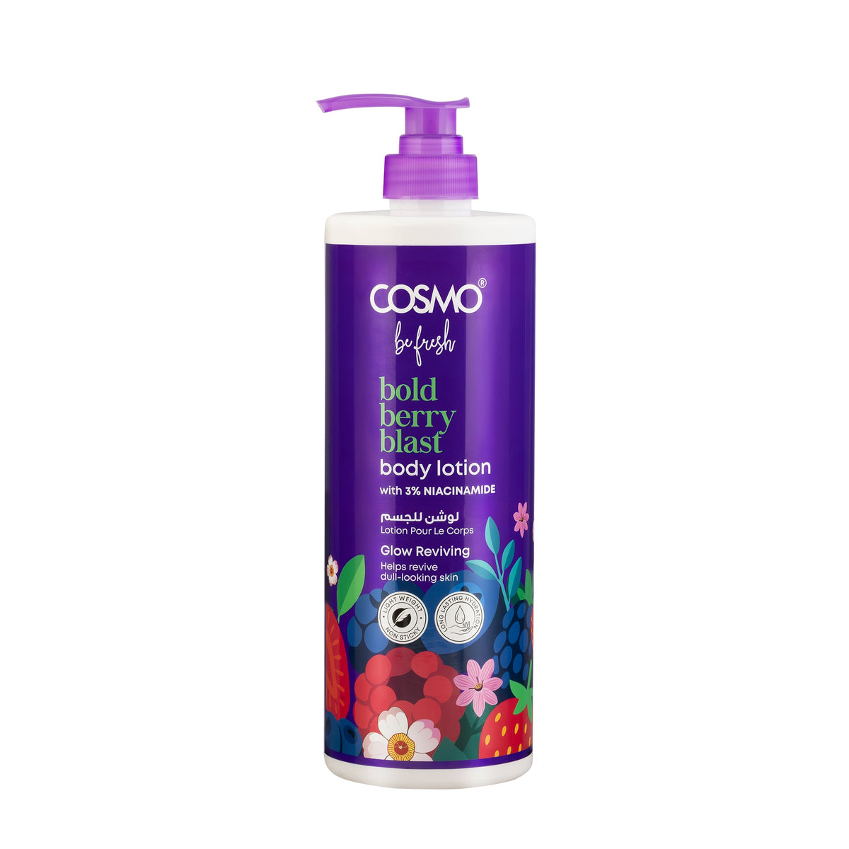 Be Fresh Body Lotion Berry Blast 1000ML product image