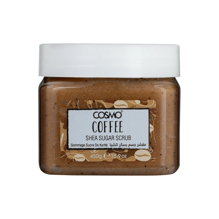 Body Shea Sugar Scrub Coffee 450G - GVS Cosmo UK