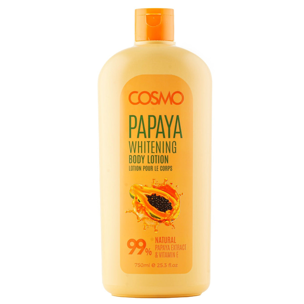 Papaya Body Lotion 99% Natural 750ML