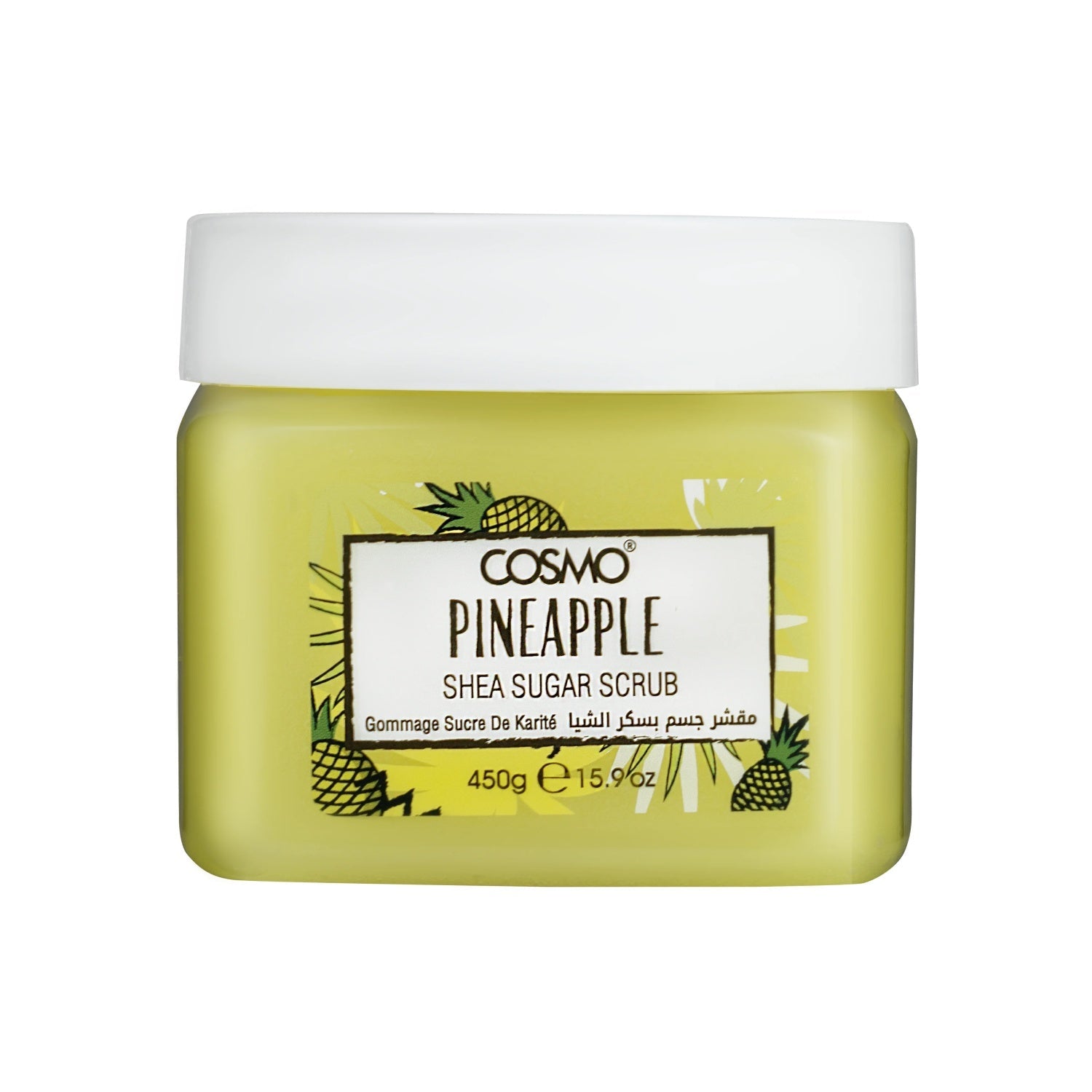 Body Shea Sugar Scrub Pineapple 450G
