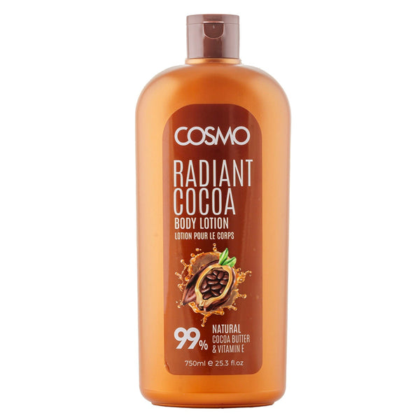 Radiant Cocoa Body Lotion 99% Natural 750ML