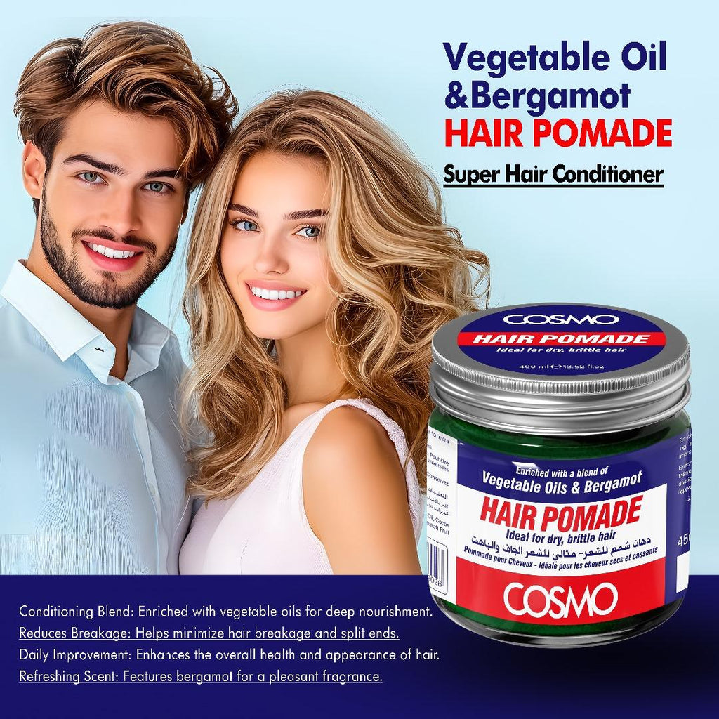 Hair Pomade with Vegetable Oils & Bergamot 450ML product image 2