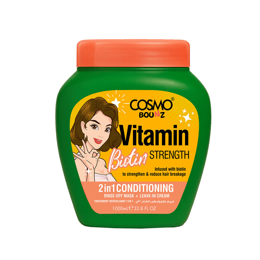 Bounz Vitamin Biotin 2 In 1 Conditioning Treatment 1000ML product image