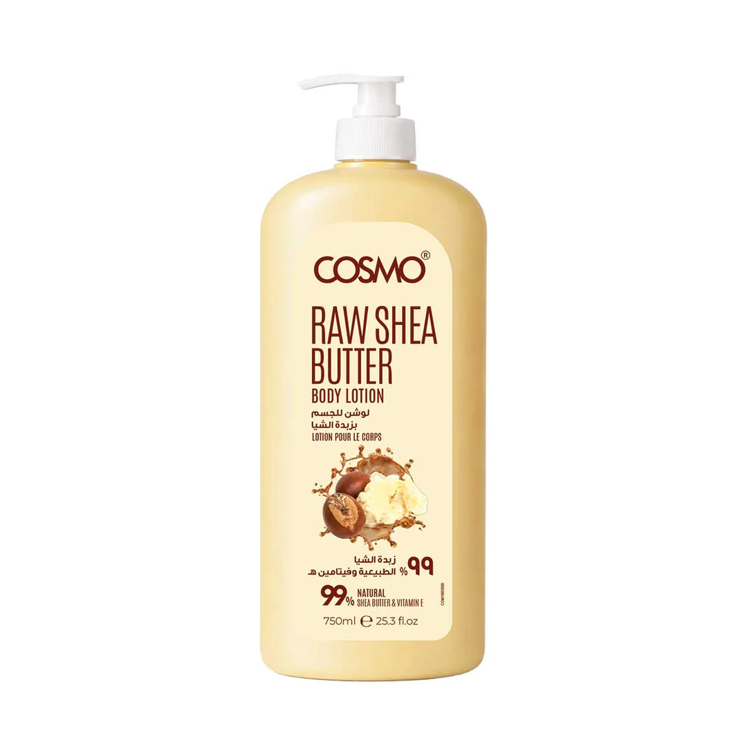 Shea Butter Body Lotion 99% Natural 750ML - GVS Cosmo UK