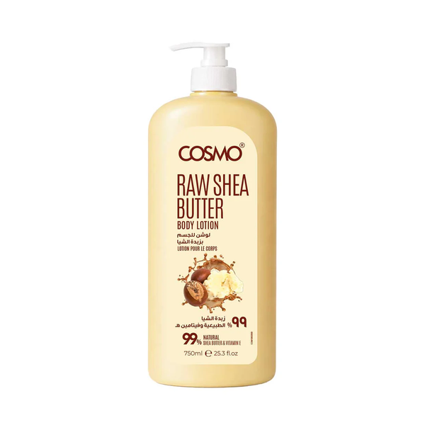 Shea Butter Body Lotion 99% Natural 750ML - GVS Cosmo UK