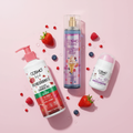 Cosmo Berry Fresh Daily Routine - 3-piece berry body mist roll-on and shower gel bundle