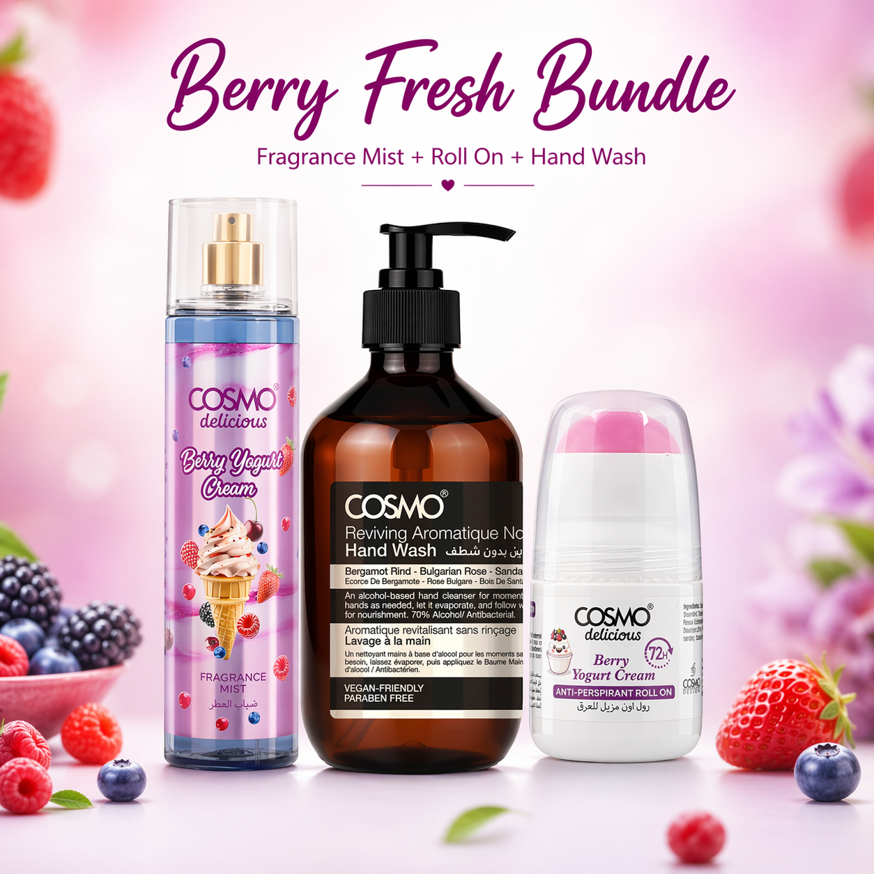 Cosmo Berry Fresh Daily Bundle - GVS Cosmo UK