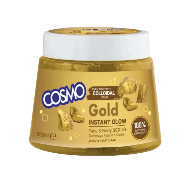 Gold Face & Body Scrub - GVS Cosmo UK