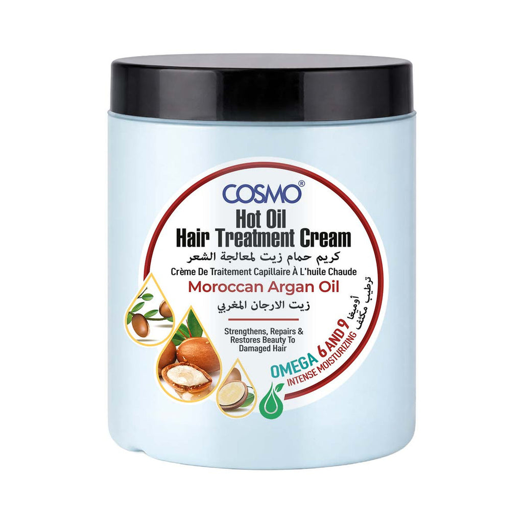 Hot Oil Hair Treatment Cream - Moroccan Argan Oil