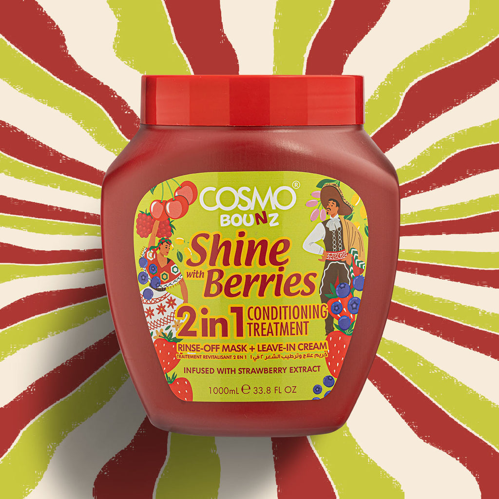 Bounz Shine With Berries 2 In 1 Conditioning Treatment 1000ML product image 2