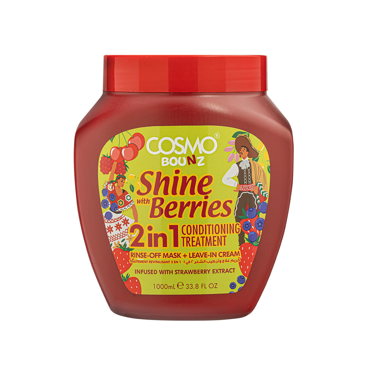 Bounz Shine With Berries 2 In 1 Conditioning Treatment 1000ML product image